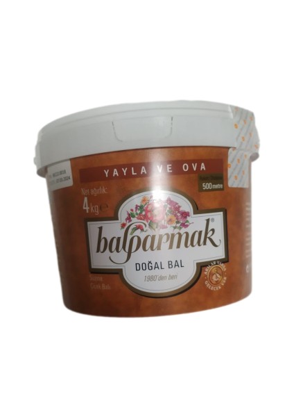 Süzme Çiçek Balı (Yayla ve Ova) 4 kg