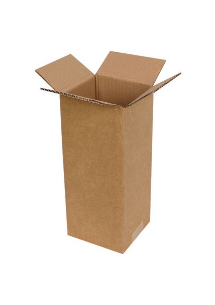 9x9x29 cm Tek Oluklu Koli - Kraft (10 Adet)