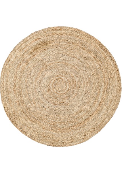 Juno Ech 01R Natural Naturel Jüt Hasır Halı