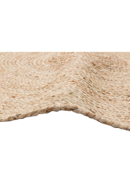 Juno Ech 01R Natural Naturel Jüt Hasır Halı