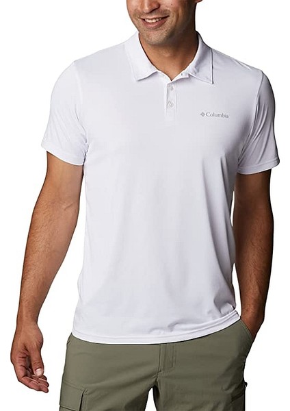 Hike Polo Erkek Kısa Kollu Polo Yaka Tişört Beyaz AO3614-100