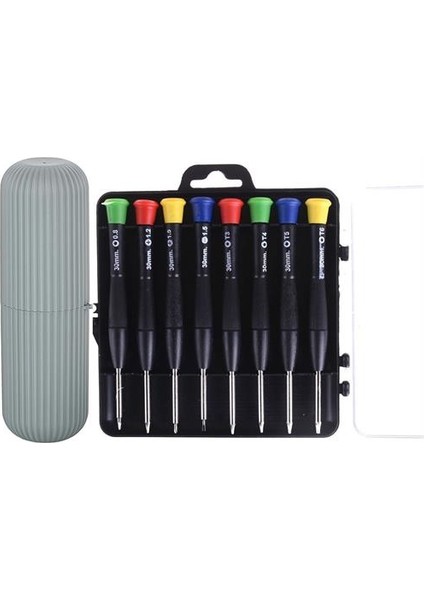 6 Adet Ince Tornavida Seti Organizer Kutu Set 712429