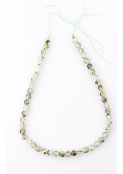 Prehnite Doğal Taş Dizi 8 mm Küre Kesim fiyatları