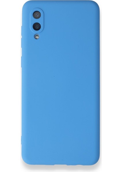 Samsung Galaxy A02 Kılıf Lansman Içi Kadife Yumuşak Silikon Kılıf Kapak