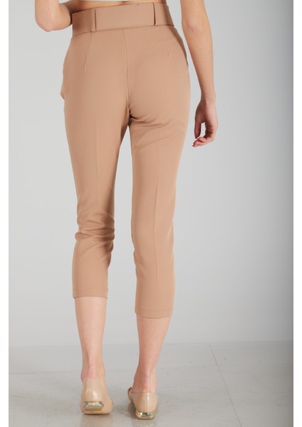 Camel Geniş Kemerli Bilek Paça Klasik Pantolon 0303553.09 fiyatları