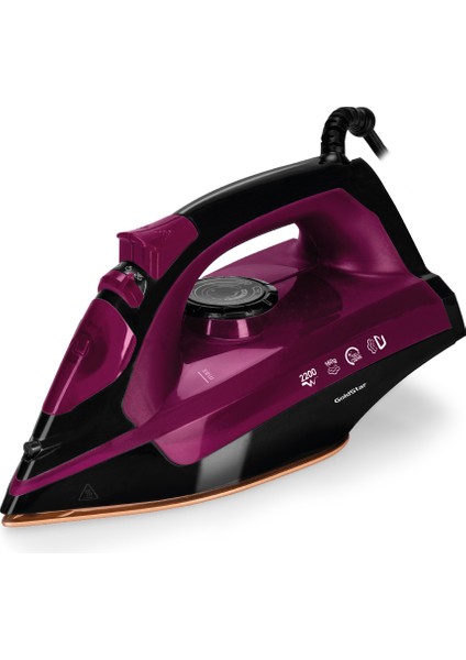 ST-7600S Buharlı Ütü Siyah