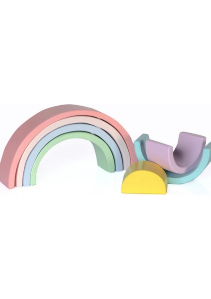 Waldorf Gökkuşağı 7 Li Pastel Renk modelleri