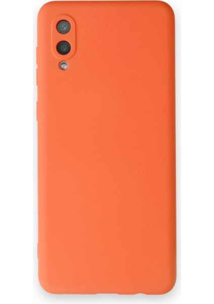 Samsung Galaxy A02 Kılıf Lansman Içi Kadife Yumuşak Silikon Kılıf Kapak