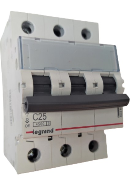 3X25A C/4,5ka Otomatik Sigorta