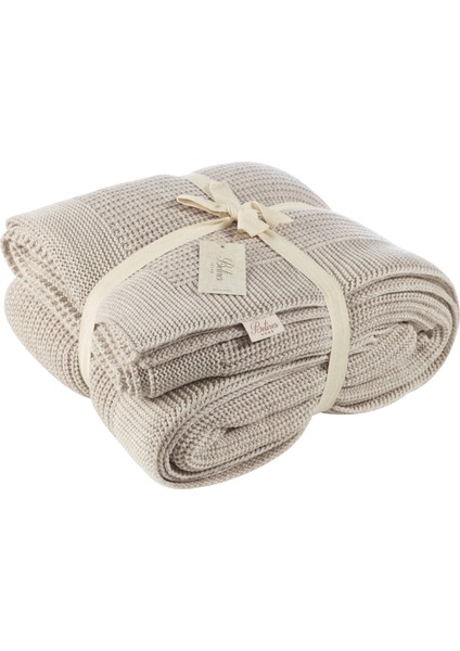 CAP2101 Betires Home Çift Kişilik Örgü Battaniye
