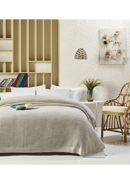 CAP2101 Betires Home Çift Kişilik Örgü Battaniye fiyatları