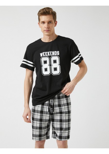 Erkek Pamuklu Baskılı Pijama Set modelleri