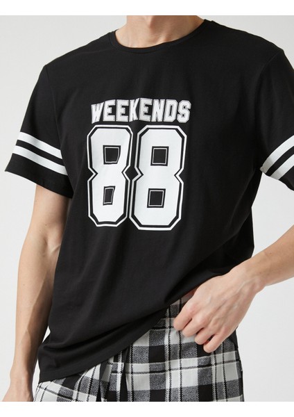 Erkek Pamuklu Baskılı Pijama Set indirimleri