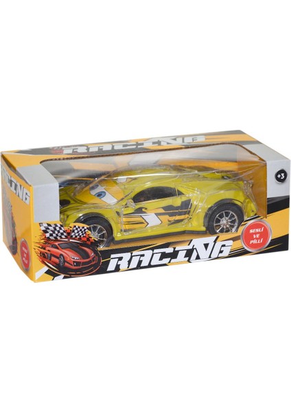 P 4010 Sesli ve Işıklı Racing Car -Prestij