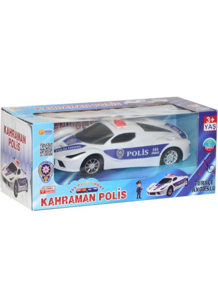 DMN2024-DMN2024P Sesli ve Işıklı Çarp Dön Araba 1:24 -Duman