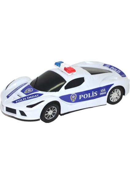 DMN2024-DMN2024P Sesli ve Işıklı Çarp Dön Araba 1:24 -Duman