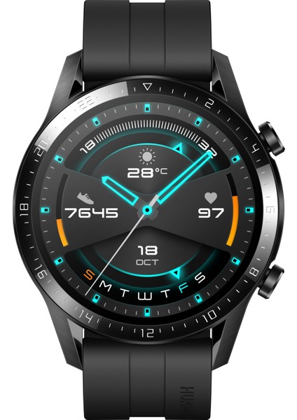 Watch Gt2 46MM Sport Akıllı Saat - Siyah fiyatları