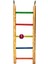 Boncuklu Ahşap Merdiven Kuş Oyuncağı 23CM 1