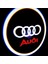 ensadepo Audi Kapı Altı LED Logo Yeni Nesil Mesafe Sensörlü Pilli Yapıştırmalı 1