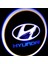 ensadepo Hyundai Kapı Altı LED Logo Yeni Nesil Mesafe Sensörlü Pilli Yapıştırmalı 2