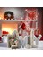 Reçine Modern Doğuş Süs Seti Zarif Profil Xmas Festivali Aile Gri (Yurt Dışından) 2