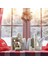 Reçine Modern Doğuş Süs Seti Zarif Profil Xmas Festivali Aile Gri (Yurt Dışından) 4