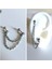 Cerrahi Çelik Çift Zincirli Piercing - 1 Takım 1