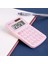 1209A Mini Güneş Hesap Makinesi Pembe (Yurt Dışından) 1