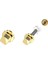 Iz Yapı 20 mm (Kare) Ankastre Ara Kesme Valf BT7030A (Gold) Altın 2