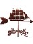 Paslanmaz Çelik Yelkenli Weathervane Hava Vane Açık Yard Ahır Bahçesi (Yurt Dışından) 2