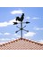 Horoz Weathervane Çit Montaj Rüzgar Yönü Gösterge Ahır Kazık Süsleme (Yurt Dışından) 3