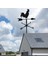 Horoz Weathervane Çit Montaj Rüzgar Yönü Gösterge Ahır Kazık Süsleme (Yurt Dışından) 5