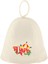 Yün Elt Sauna Şapka Banyya Cap Işlemeli Unisex Duş Banyo Hamamı Için F (Yurt Dışından) 2
