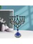 Menorah Mumluk Hanuka Yıldız Candelabra Partisi Yemek Masası Dekor D (Yurt Dışından) 5