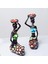 Afrika Lady Mumluk Heykelcik Heykeli Tealight Candletander Reçine Craft (Yurt Dışından) 4