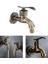 Antika Duvar Dağı Bibcock Bahçe Çamaşır Makinesi Musluk Açık Paspas Musluklar Bronz (Yurt Dışından) 4