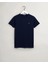 Erkek Lacivert Slim Fit T-Shirt 2023017.433 3