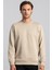 Bisiklet Yaka Basic Unisex Sweatshirt 3