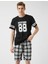 Erkek Pamuklu Baskılı Pijama Set 3