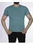 Suprem Kısa Kol Pis Dikiş Slimfit Düz Tshirt -1884 1