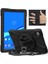 Lenovo M10 Plus TB-X606F Uyumlu Defender Tablet Kılıfı Askılı 360° Dönebilir Standlı Tam Koruma 1