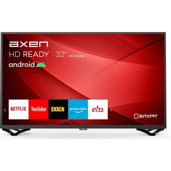 Axen AX32DAB13 32 80 Ekran Uydu Alıcılı HD Android Smart LED TV