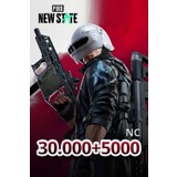 Pubg: New State Mobile 30.000+5000 Nc
