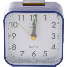 Chasoe Küçük Kuvars Analog Seyahat Çalar Saat ile Erteleme ve Gece Lambası-Mavi Koyu Mavi (Yurt Dışından)