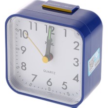 Chasoe Küçük Kuvars Analog Seyahat Çalar Saat ile Erteleme ve Gece Lambası-Mavi Koyu Mavi (Yurt Dışından)