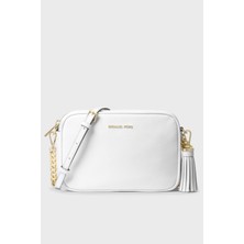 Michael Kors Logolu Ayarlanabilir Uzatma Askılı % 100 Deri Crossbodies Çanta Bayan Çanta 32F7GGNM8L 085