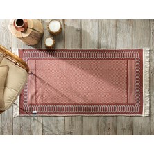 English Home Riley Dokuma Kilim 80 x 150 cm Krem Siyah
