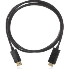 Fully G-536DB Display Port To HDMI Kablo 1.8 Metre Siyah