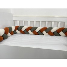 Meleğin Işıklı Topları 600 cm 3'lü Örgü Koruma /100X200 Montessori Yatak Koruyucu