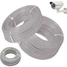 100 Metre Cctv Kablo - Güvenlik Kamera Kablosu 2+1 - 0.22MM-